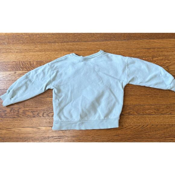 Zara Girls' Flowers Everyday Sweatshirt Size 4-5 - Picture 6 of 6